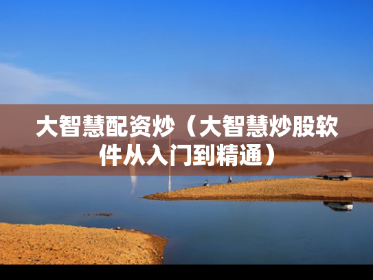 大智慧配资炒（大智慧炒股软件从入门到精通）