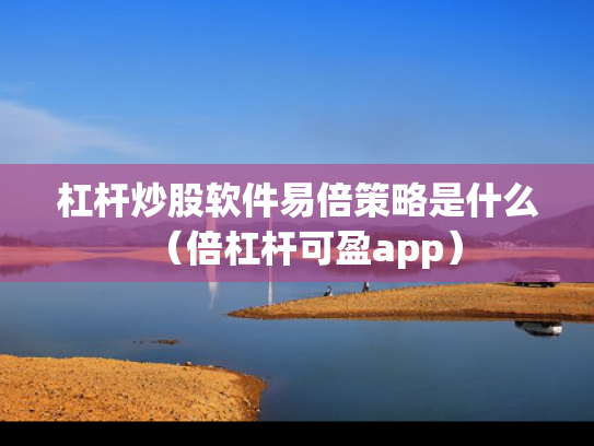 杠杆炒股软件易倍策略是什么（倍杠杆可盈app）