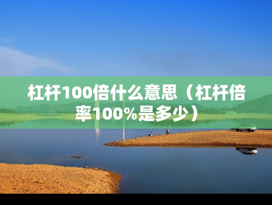 杠杆100倍什么意思（杠杆倍率100%是多少）