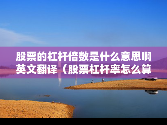 股票的杠杆倍数是什么意思啊英文翻译（股票杠杆率怎么算）
