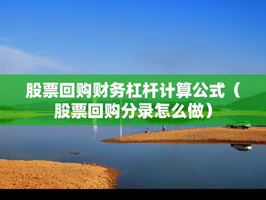 股票回购财务杠杆计算公式（股票回购分录怎么做）