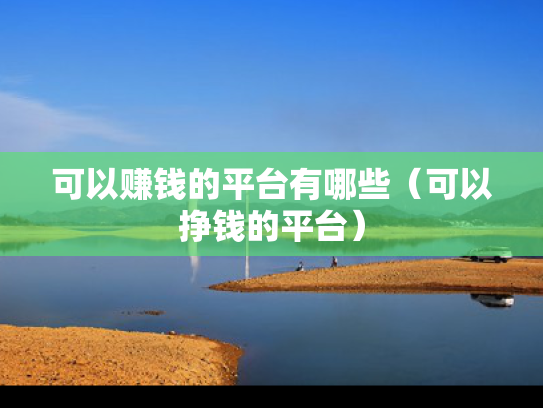 可以赚钱的平台有哪些（可以挣钱的平台）