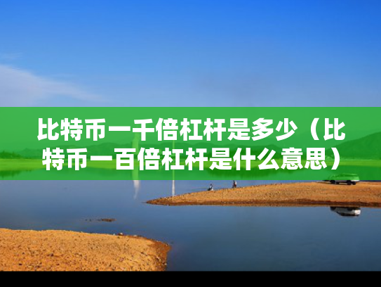 比特币一千倍杠杆是多少（比特币一百倍杠杆是什么意思）