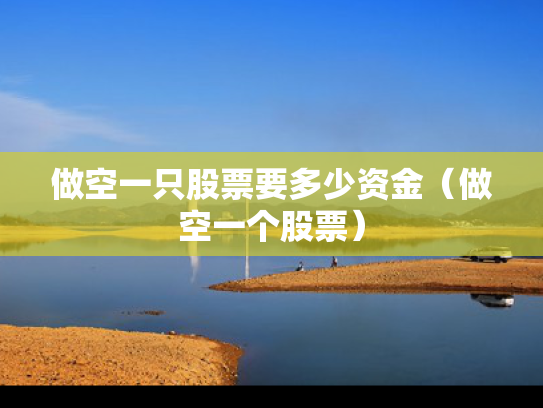 做空一只股票要多少资金（做空一个股票）