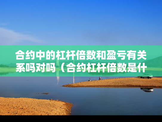 合约中的杠杆倍数和盈亏有关系吗对吗（合约杠杆倍数是什么意思）