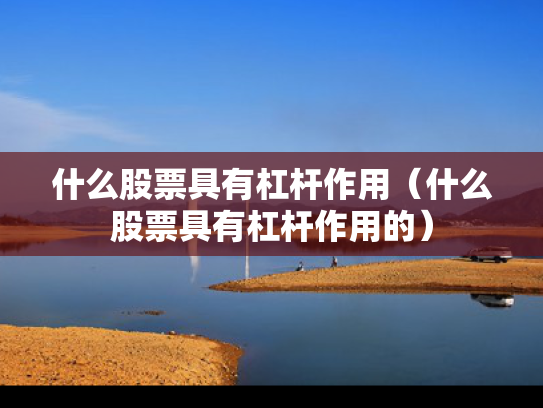 什么股票具有杠杆作用（什么股票具有杠杆作用的）