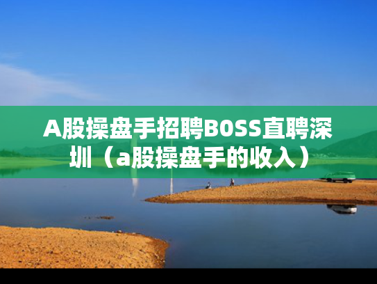 A股操盘手招聘B0SS直聘深圳（a股操盘手的收入）