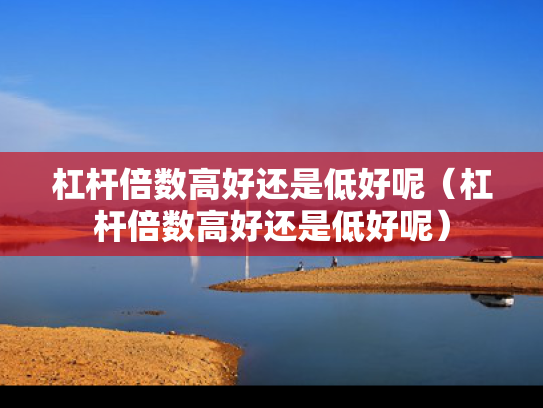 杠杆倍数高好还是低好呢（杠杆倍数高好还是低好呢）