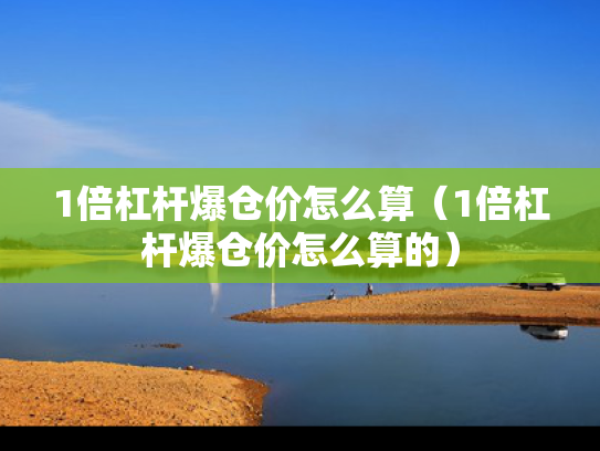1倍杠杆爆仓价怎么算（1倍杠杆爆仓价怎么算的）