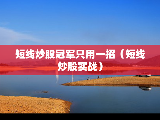 短线炒股冠军只用一招（短线炒股实战）