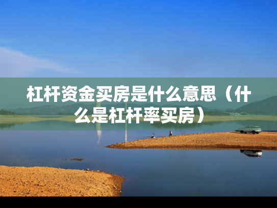 杠杆资金买房是什么意思（什么是杠杆率买房）