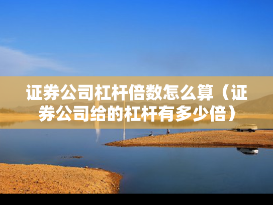证券公司杠杆倍数怎么算（证券公司给的杠杆有多少倍）