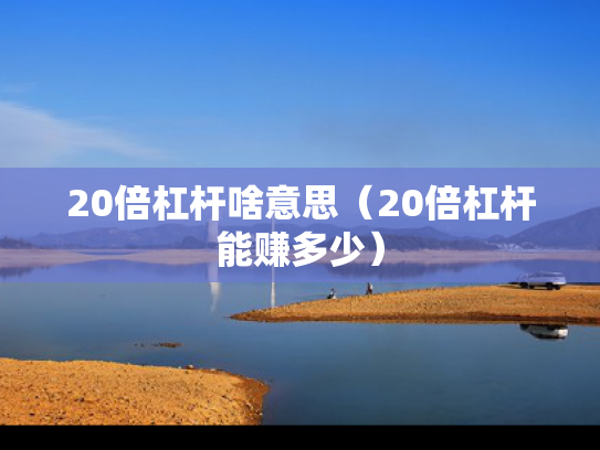 20倍杠杆啥意思（20倍杠杆能赚多少）