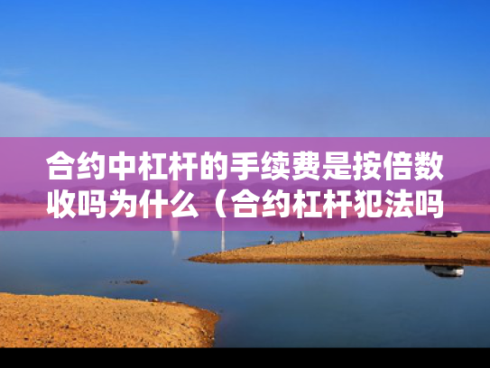 合约中杠杆的手续费是按倍数收吗为什么（合约杠杆犯法吗）