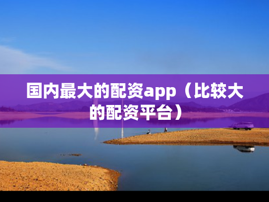 国内最大的配资app（比较大的配资平台）