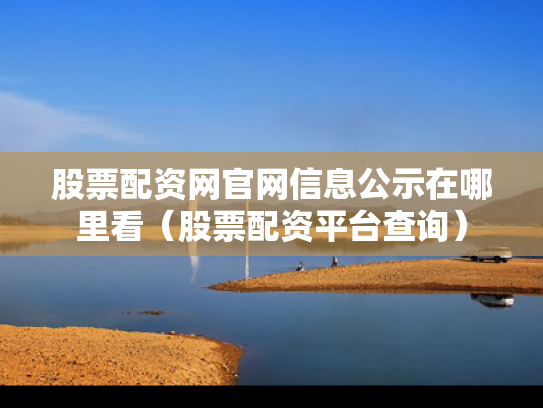 股票配资网官网信息公示在哪里看（股票配资平台查询）