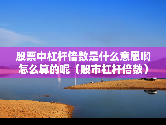 股票中杠杆倍数是什么意思啊怎么算的呢（股市杠杆倍数）
