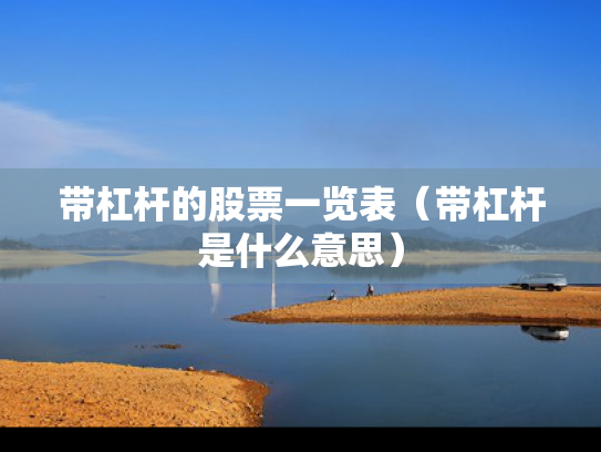 带杠杆的股票一览表（带杠杆是什么意思）