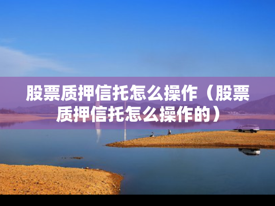 股票质押信托怎么操作（股票质押信托怎么操作的）