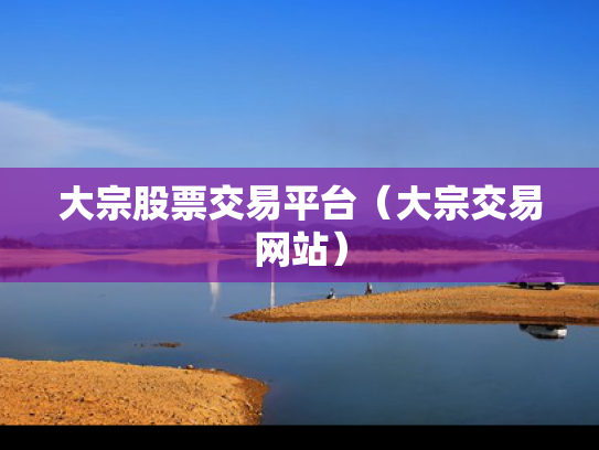 大宗股票交易平台（大宗交易网站）