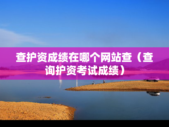 查护资成绩在哪个网站查（查询护资考试成绩）