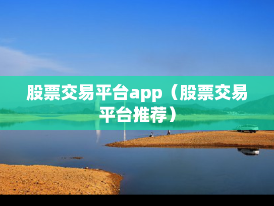 股票交易平台app（股票交易平台推荐）