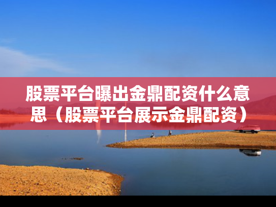 股票平台曝出金鼎配资什么意思（股票平台展示金鼎配资）