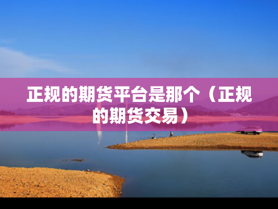 正规的期货平台是那个（正规的期货交易）