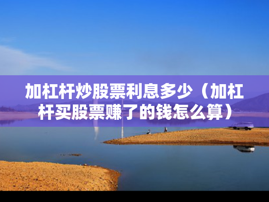 加杠杆炒股票利息多少（加杠杆买股票赚了的钱怎么算）