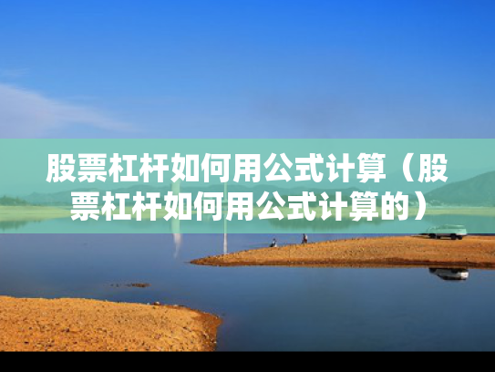 股票杠杆如何用公式计算（股票杠杆如何用公式计算的）