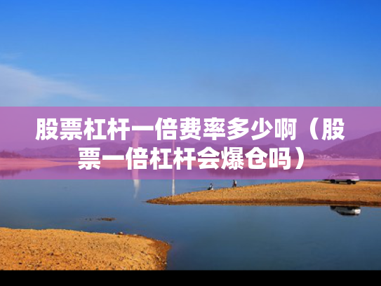 股票杠杆一倍费率多少啊（股票一倍杠杆会爆仓吗）
