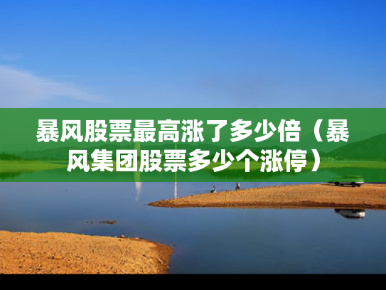 暴风股票最高涨了多少倍（暴风集团股票多少个涨停）