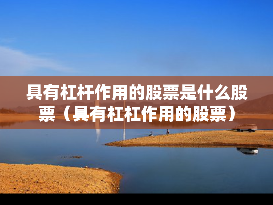 具有杠杆作用的股票是什么股票（具有杠杠作用的股票）