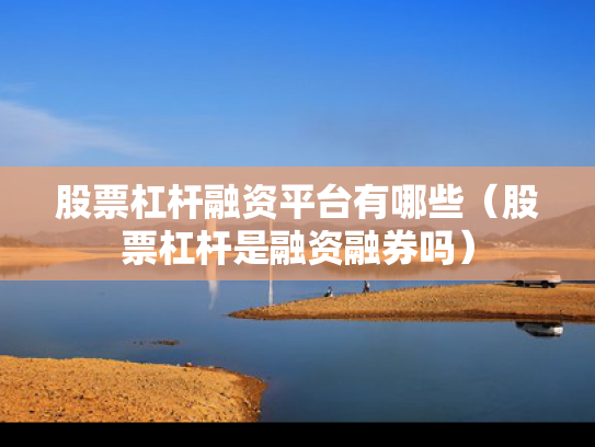 股票杠杆融资平台有哪些（股票杠杆是融资融券吗）