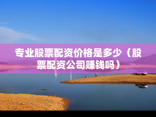 专业股票配资价格是多少（股票配资公司赚钱吗）