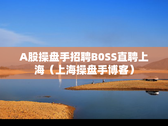 A股操盘手招聘B0SS直聘上海（上海操盘手博客）