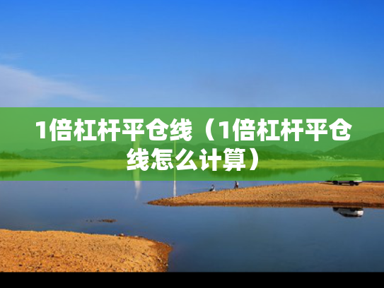 1倍杠杆平仓线（1倍杠杆平仓线怎么计算）