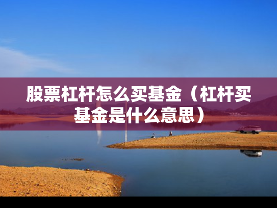 股票杠杆怎么买基金（杠杆买基金是什么意思）