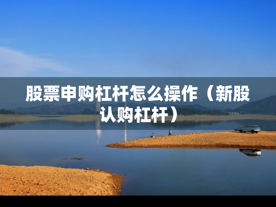 股票申购杠杆怎么操作（新股认购杠杆）