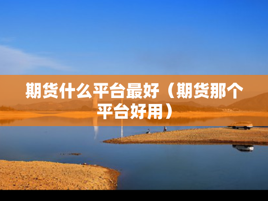 期货什么平台最好（期货那个平台好用）