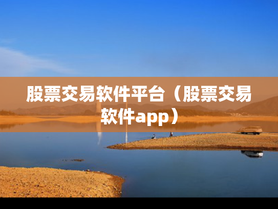 股票交易软件平台（股票交易软件app）