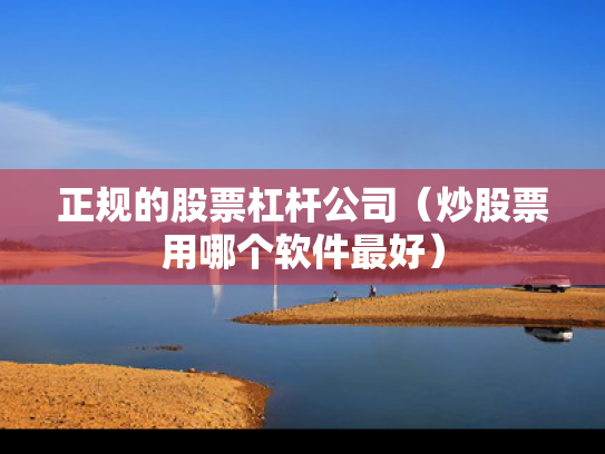 正规的股票杠杆公司（炒股票用哪个软件最好）