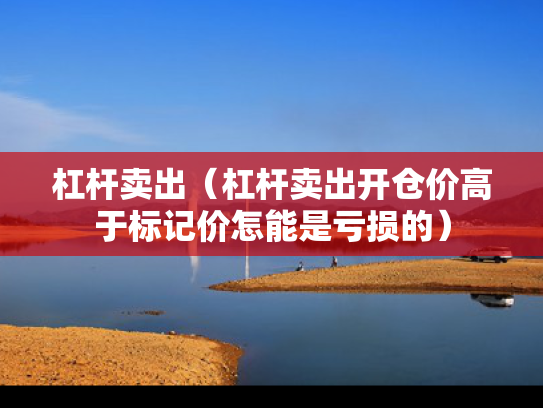 杠杆卖出（杠杆卖出开仓价高于标记价怎能是亏损的）