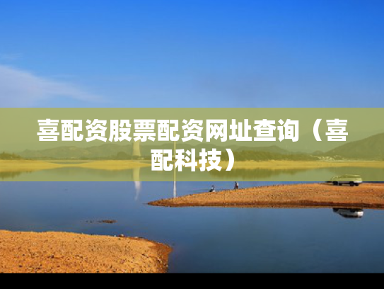 喜配资股票配资网址查询（喜配科技）