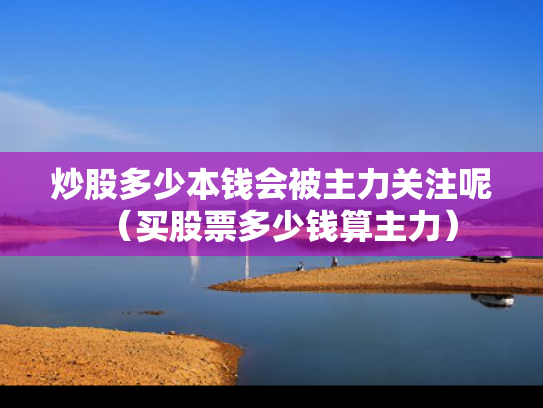 炒股多少本钱会被主力关注呢（买股票多少钱算主力）