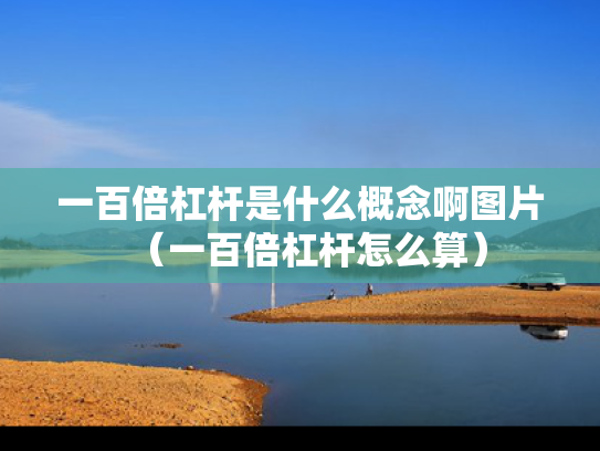 一百倍杠杆是什么概念啊图片（一百倍杠杆怎么算）