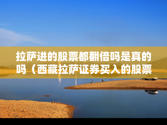 拉萨进的股票都翻倍吗是真的吗（西藏拉萨证券买入的股票都是跌得快涨得快）