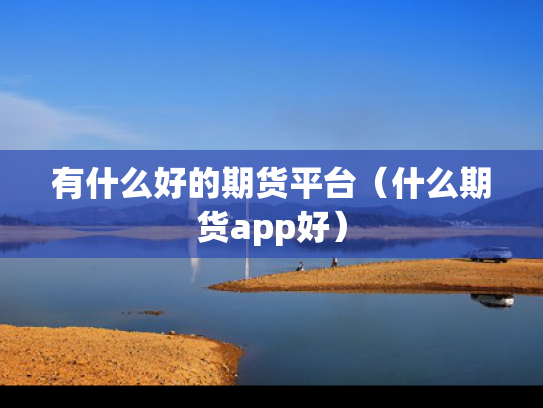 有什么好的期货平台（什么期货app好）