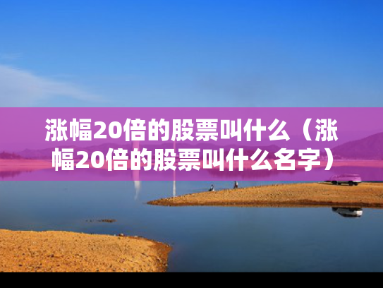 涨幅20倍的股票叫什么（涨幅20倍的股票叫什么名字）