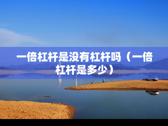 一倍杠杆是没有杠杆吗（一倍杠杆是多少）